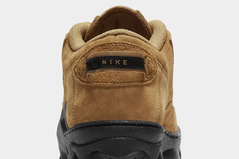 nike lahar low w suede sneaker boots in wheat