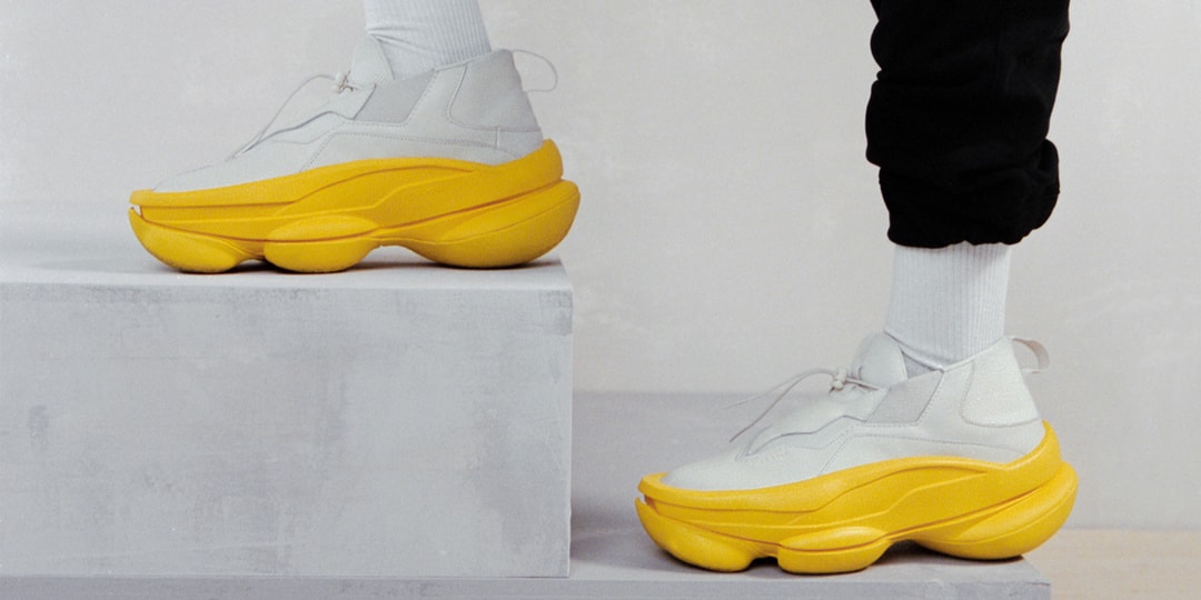 pyer moss sculpt white yellow