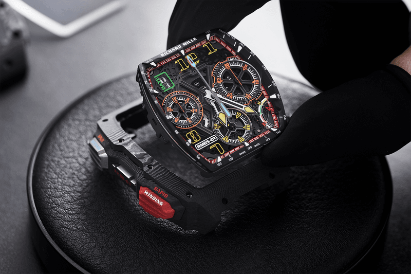 RM 65-01 Automatic Split Seconds Chronograph Watch | Hypebeast