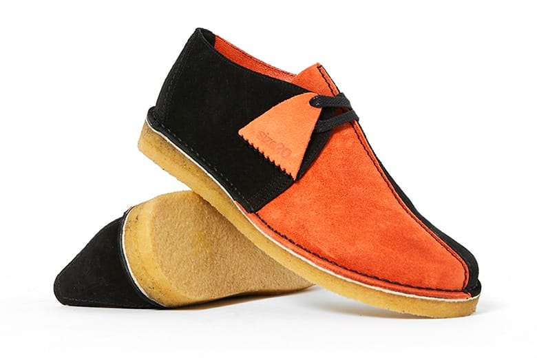 Orange desert clarks hotsell