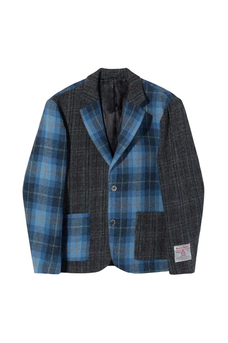 stussy Harris Tweedジャケット スーツ - テーラードジャケット