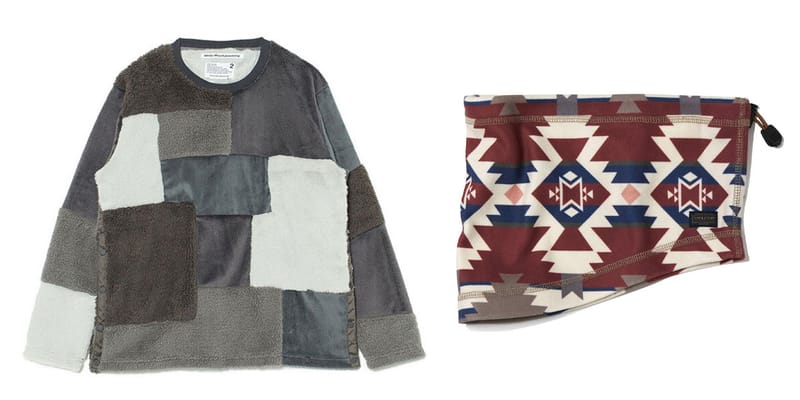 WHITE MOUNTAINEERING Pendleton, Patchwork Fleece | Hypebeast