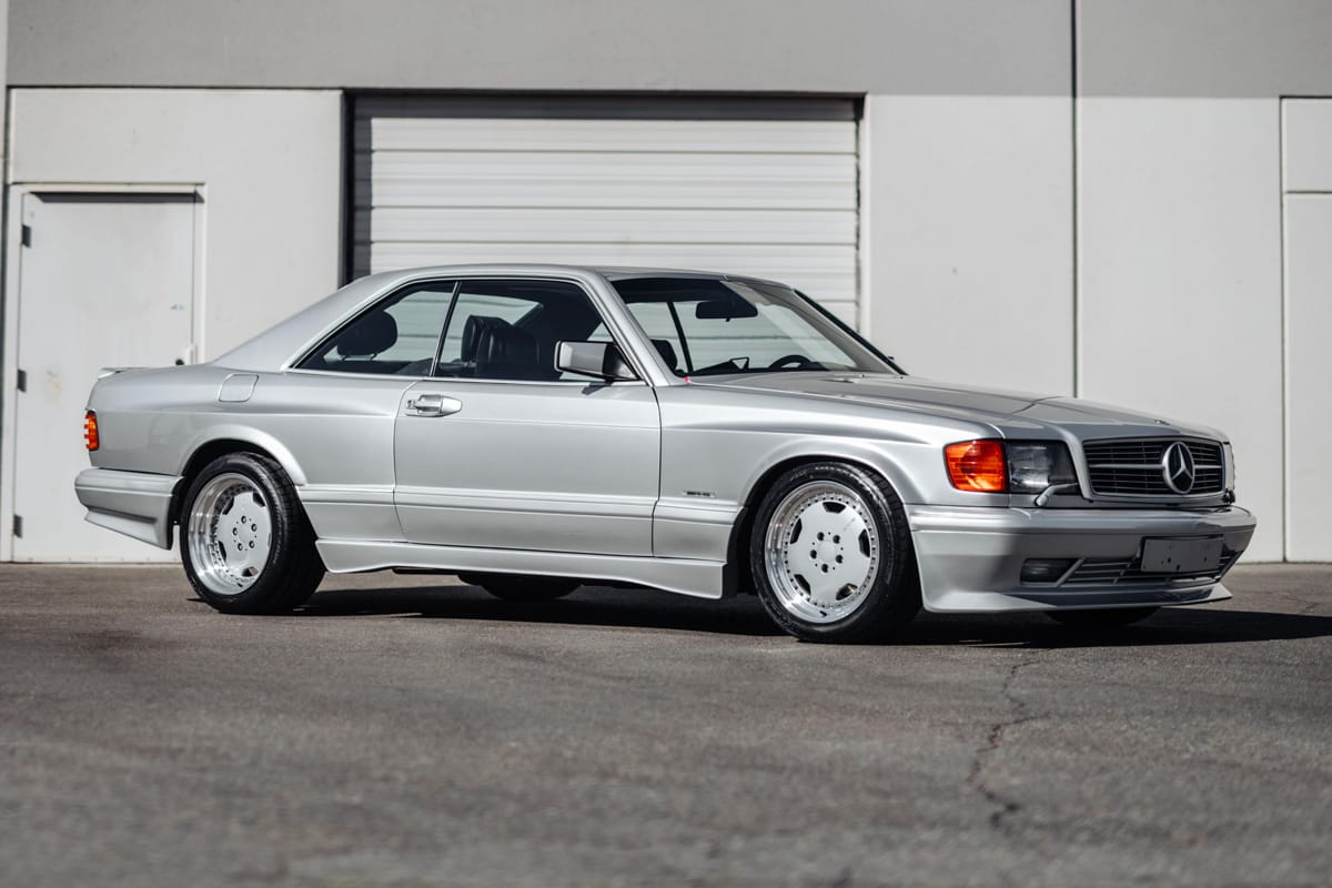 Rare 1989 Mercedes-Benz 560 SEC AMG 6.0 Wide-body To Be Auctioned 