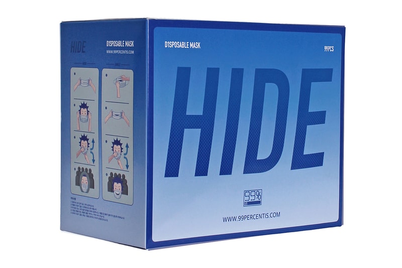 99%IS- D1SPOSABLE MASK Release | Hypebeast