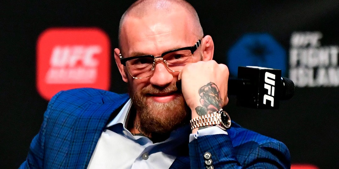 Проверка запястья: Конор МакГрегор носит часы Rolex Everose Day-Date перед UFC 257