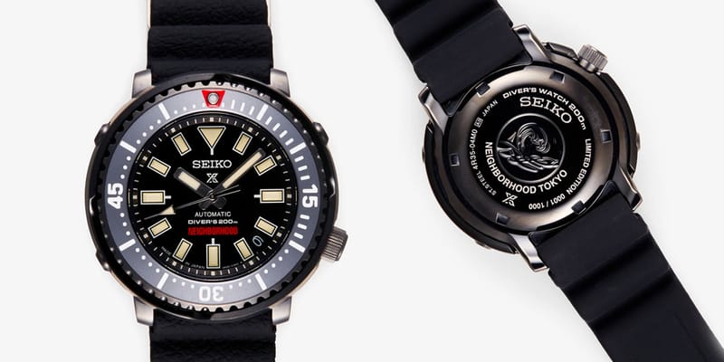 NEIGHBORHOOD x Seiko Prospex Dive Watch | Hypebeast