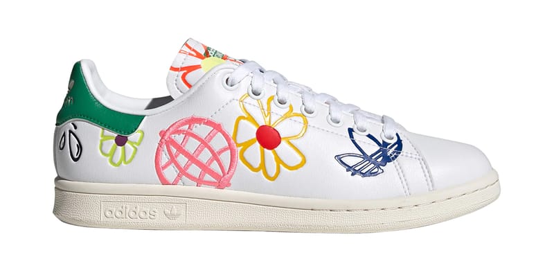 Adidas stan smith women flower best sale