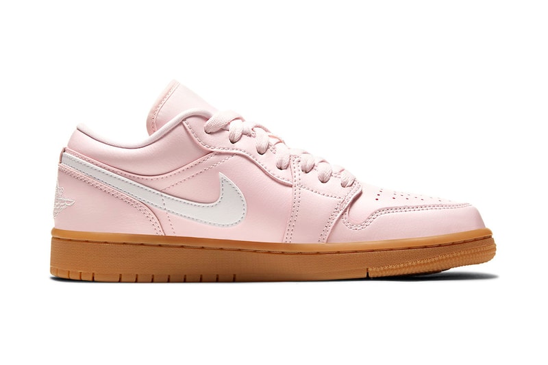 jordan 1 low swooshless pink