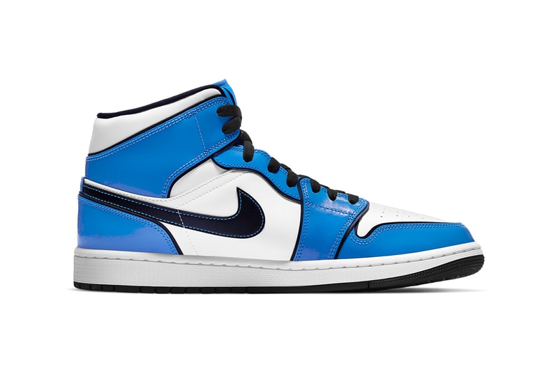 Air Jordan 1 Mid "Signal Blue" Release Date Hypebeast
