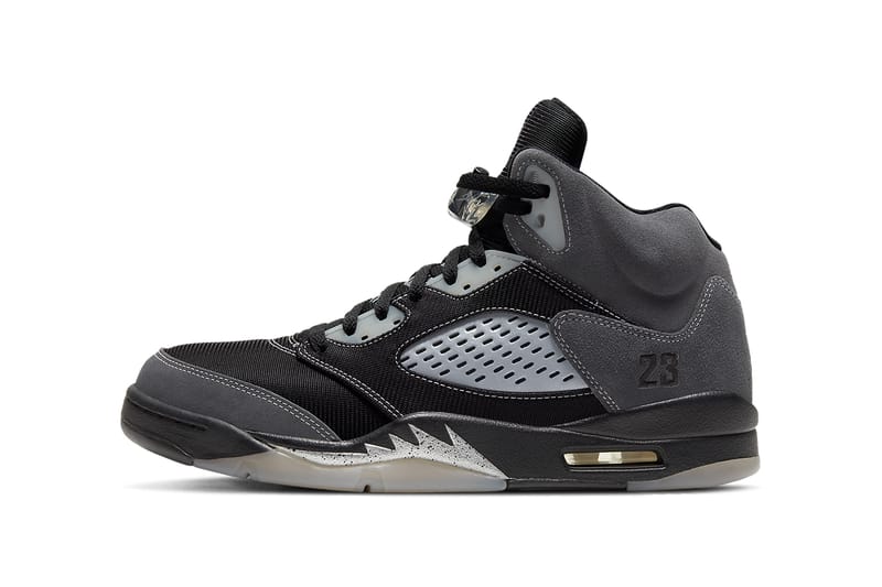 Jordan 5 wolf hotsell grey release date