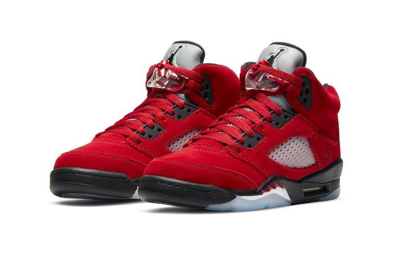 Red sale 5s shoes