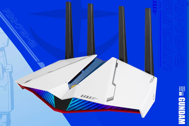 ASUS GUNDAM EDITION Gaming Routers | Hypebeast