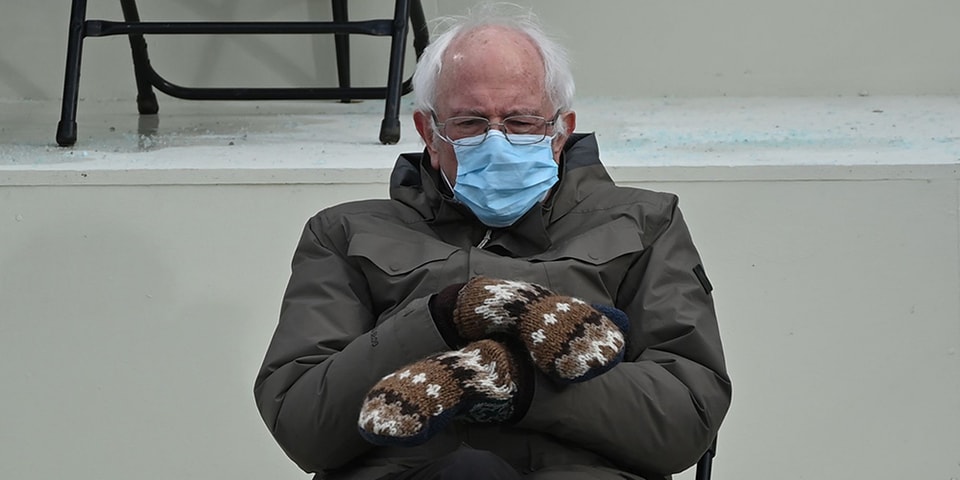 You Can Now Buy Bernie Sanders' Viral Inauguration-Stealing Mittens