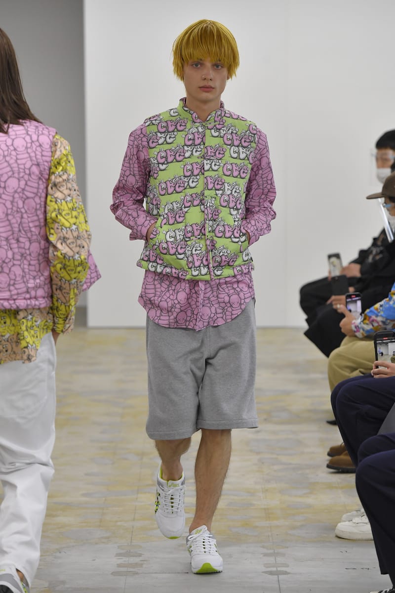COMME des GARÇONS SHIRT Fall/Winter 2021 KAWS Runway | Hypebeast
