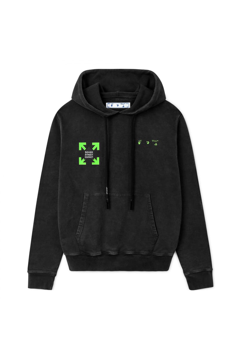 【OFF-WHITE】DSM VINTAGE “Fluro Rebellion HOODIE” Dover Street Market x Off-White™ Vintage Hoodies | Hypebeast