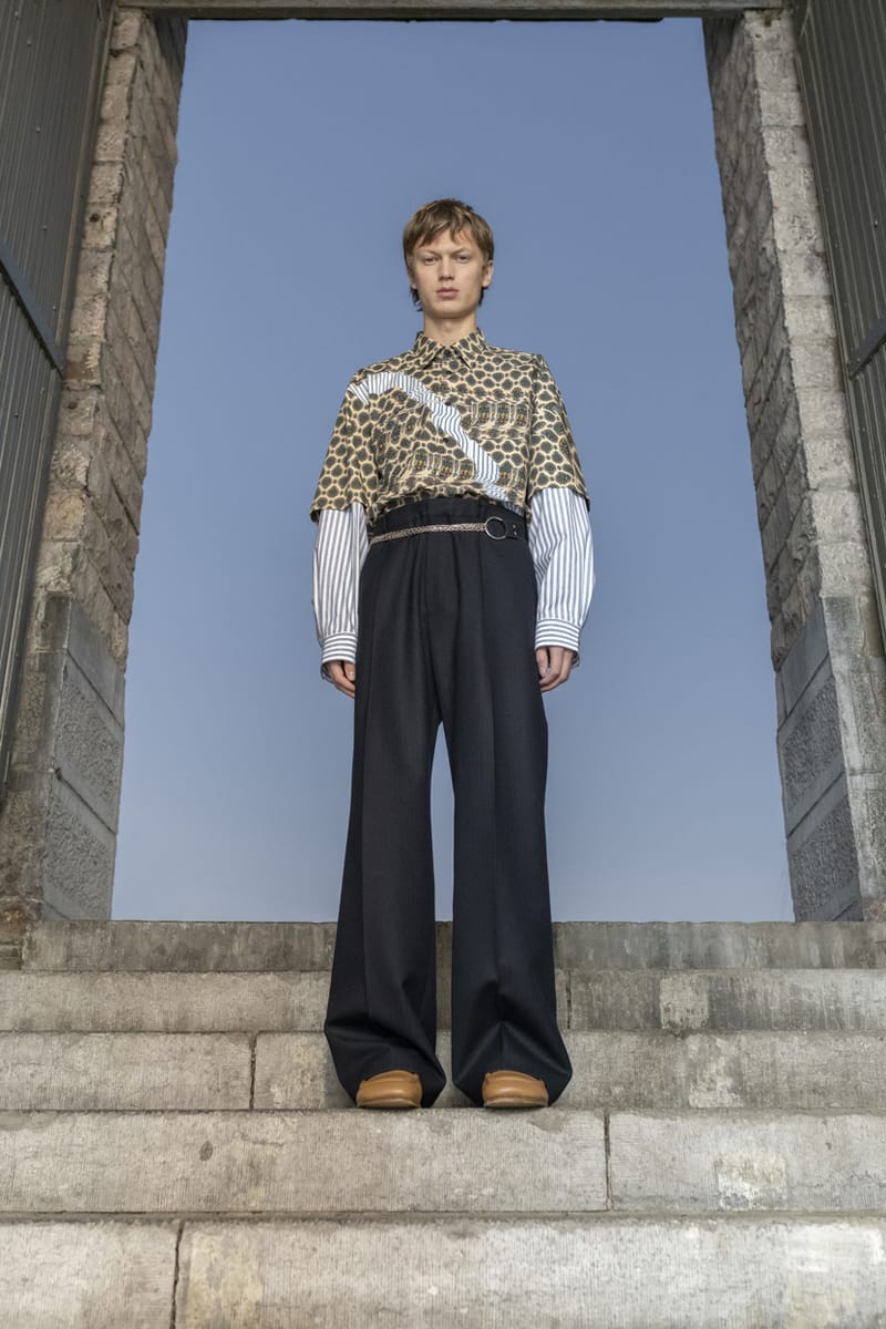 Straight belted pants - Spring-Summer Men | Dries Van Noten