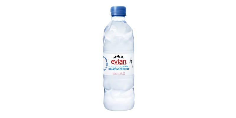 Virgil Abloh x evian Recycled Plastic Bottle | Hypebeast