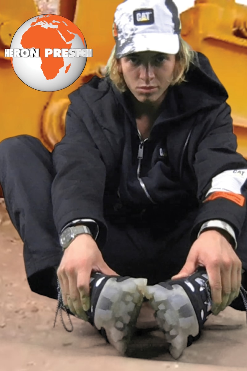 Heron Preston x CAT Stormer Boot & Intruder Sneaker Hypebeast