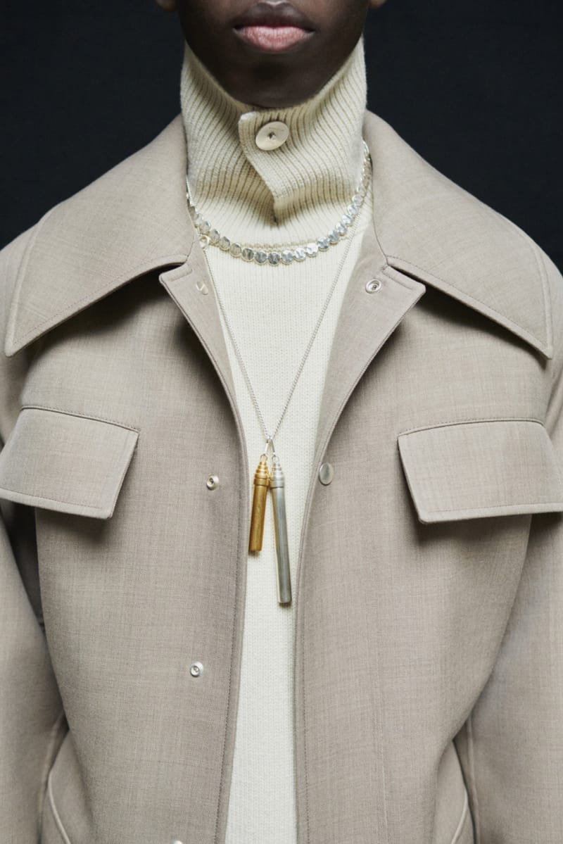 コート Jil Sander FW21 JACQUARD CAPE (JSWT752305_WTY20098A111) WHITE Jil Sander JACQUARD CAPE (JSWT752305) – LOZURI®