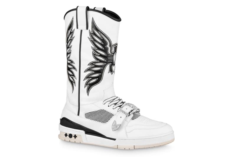 lv trainer sneaker boot
