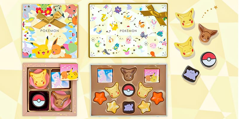 Pokémon x Matsukazeya Valentine's Day Chocolate Collection