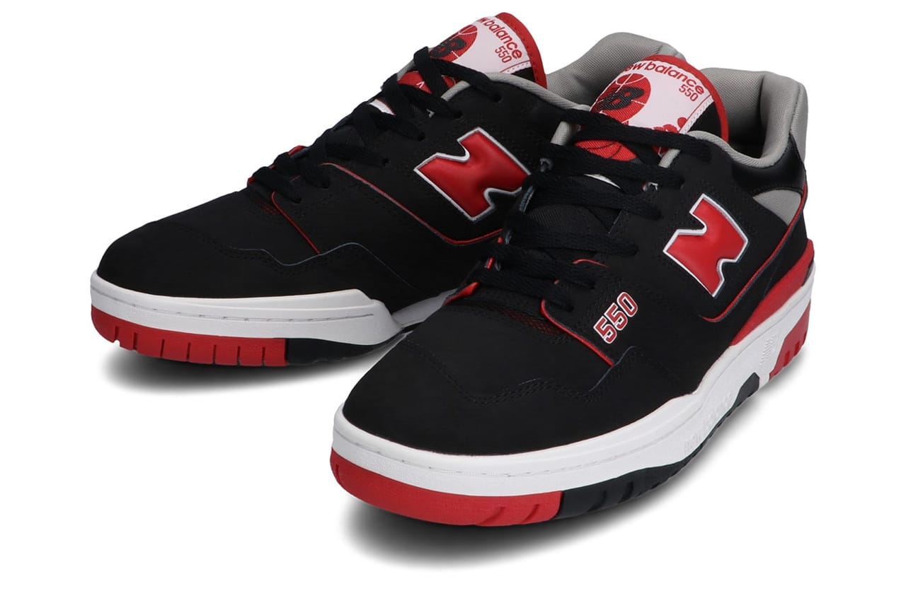 New Balance 550 Black & Red Release Date & Info | HYPEBEAST