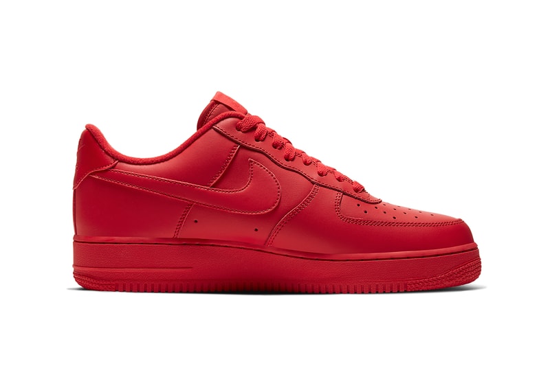 Nike Air Force 1 Low University Red Black CW6999-600 | Hypebeast