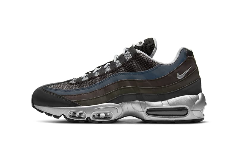 air max 95 reflective silver
