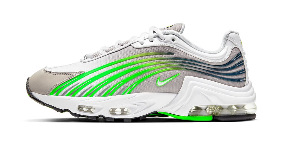 green apple air max plus