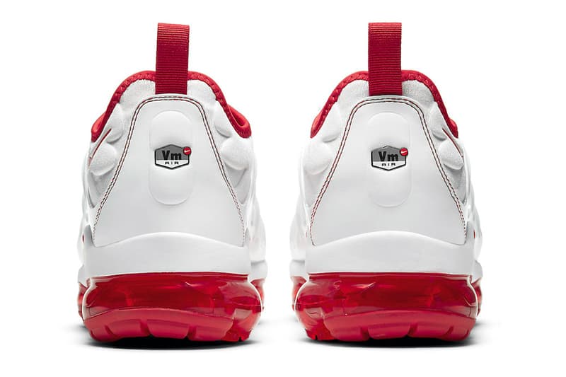 nike vapormax plus white and red