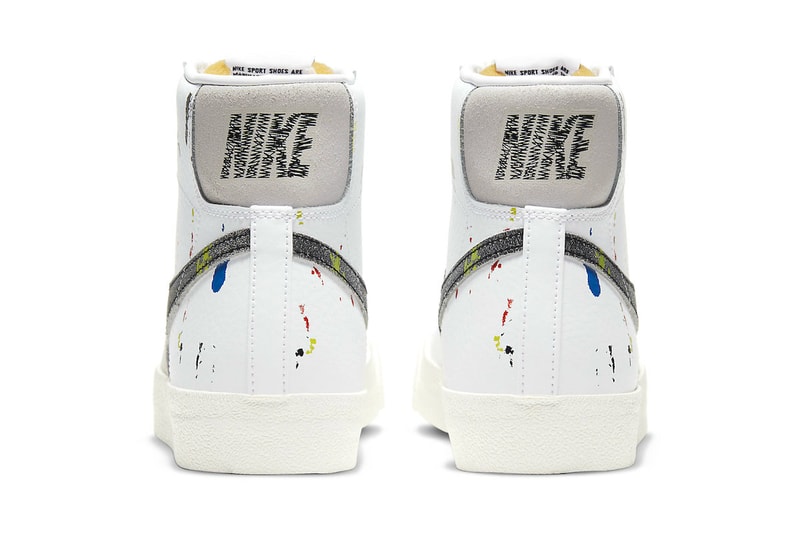 blazer mid paint splatter