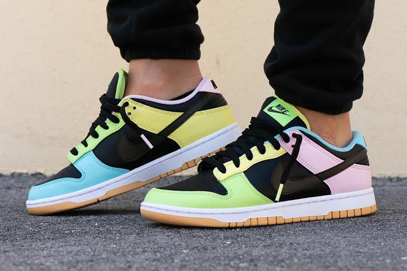 dunk low free 99 on feet