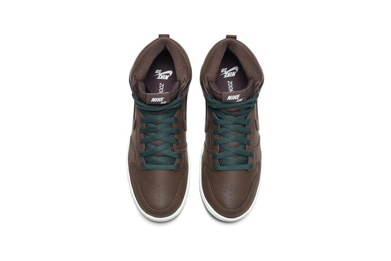 nike dunk high baroque brown vegan