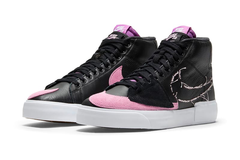 Black and hot sale pink nike sb