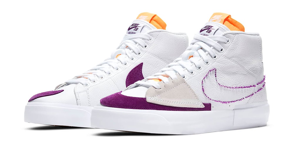 nike sb zoom blazer mid edge summit white