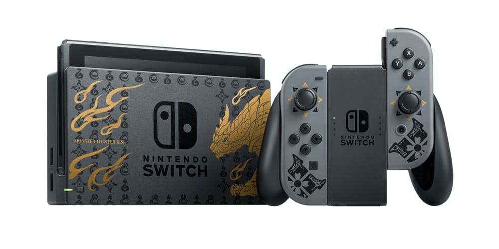 Nintendo Japan 'Monster Hunter Rise' Switch Design | HYPEBEAST
