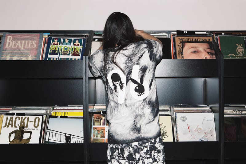 2024 Playboy X Dim Mak Steve Aoki limited tie dye long sleeve tee