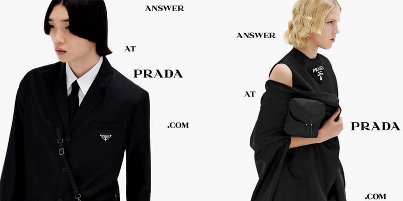 Prada Spring/Summer 2021 Collection Campaign | Hypebeast
