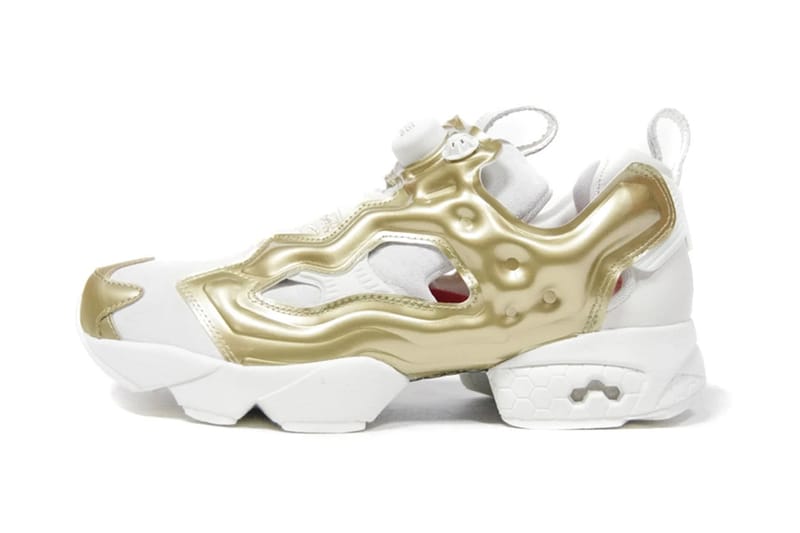 Reebok Instapump Fury OG Is Wrapped in Gold for CNY | Hypebeast