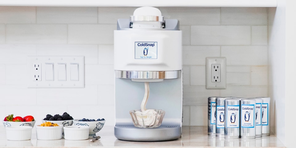 ColdSnap Pod Ice Cream Maker CES 2021 Reveal | Hypebeast