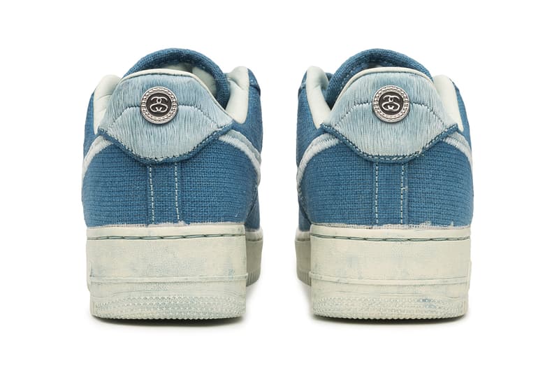 stussy x nike air force 1 hand dyed