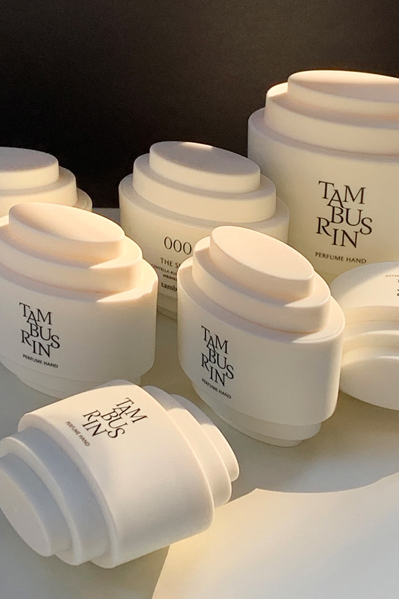 tamburins THE SHELL Perfume Hand Cream Release Hypebeast