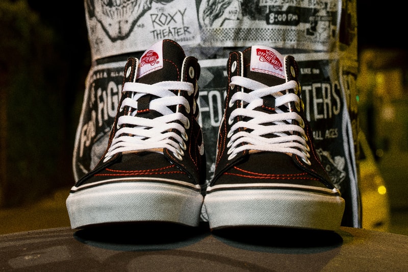 Foo Fighters x Vans Sk8Hi Release Date & Info Hypebeast