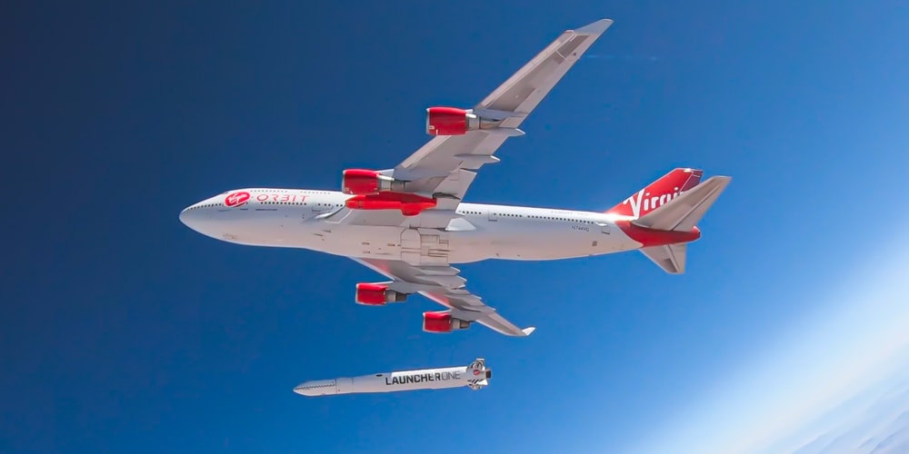 Virgin Orbit запустила спутниковую ракету с летающего Boeing 747
