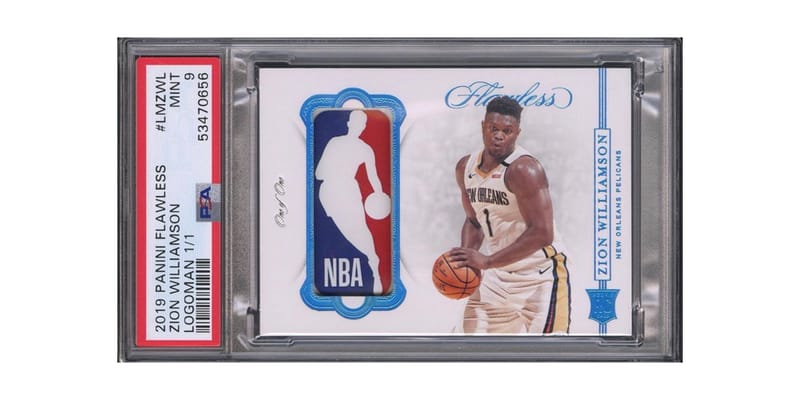 Zion sold williamson rookie