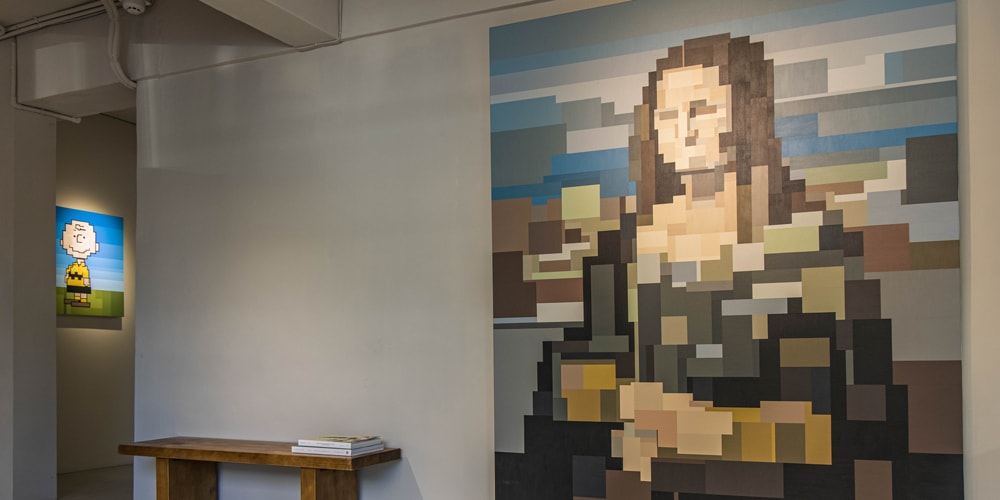 Адам Листер представляет пиксельные картины в «Пространственной редукции»