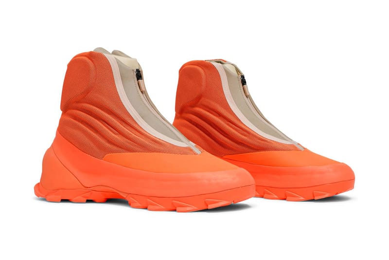 Yeezy store neon orange