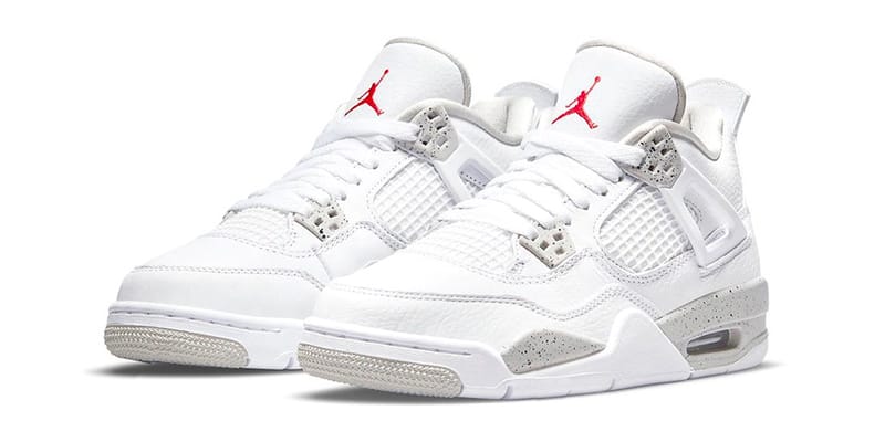 Air jordans shop 4 retro white