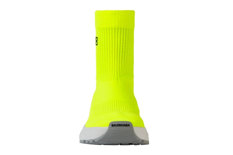 Balenciaga hot sale socks neon