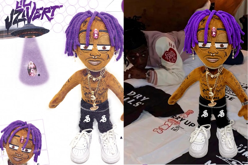 Bored Being a Toy Lil Uzi Vert Plush With Pink Diamond | Hypebeast